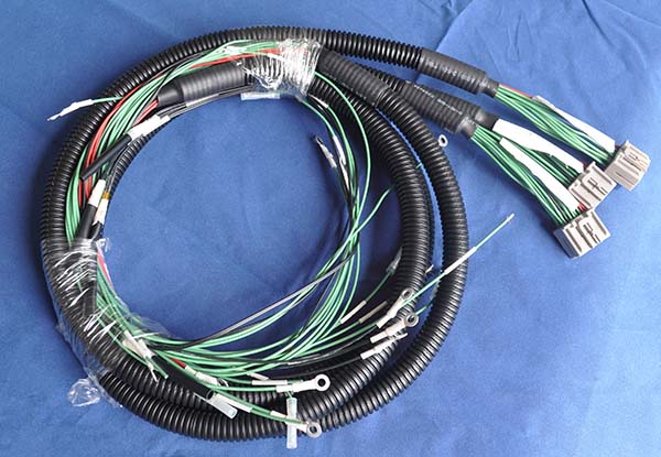 corrugated hose cable assembly