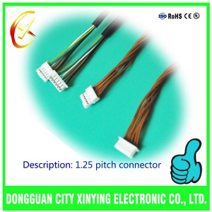 custom made GH 1.25mm pitch electrical cable assembly title=