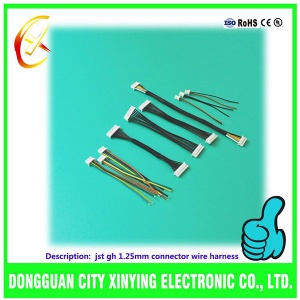 custom made GH 1.25mm pitch electrical cable assembly