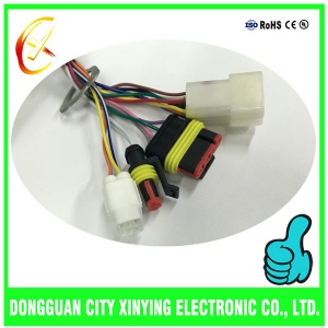 OEM custom made waterproof connector cable assembly
