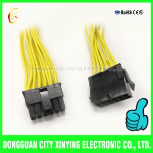 12 pin 3.0mm molex connector male to female wire harness